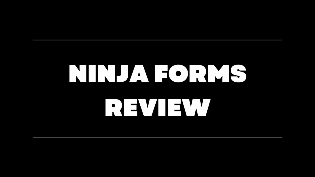 ninja forms review