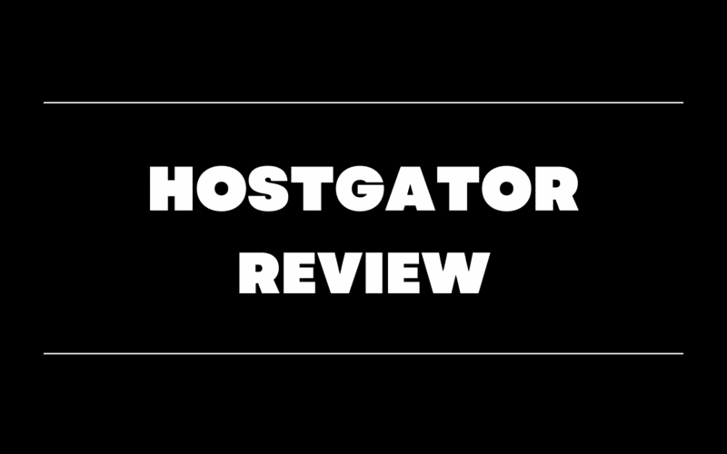 hostgator review